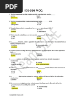 Ide 366 MCQ