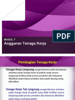 Modul 7 Anggaran Tenaga Kerja