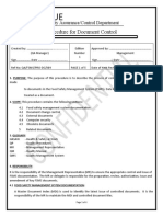 JBS - Document Control Procedure