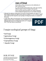 5 Major Ecological Groups of Fungi