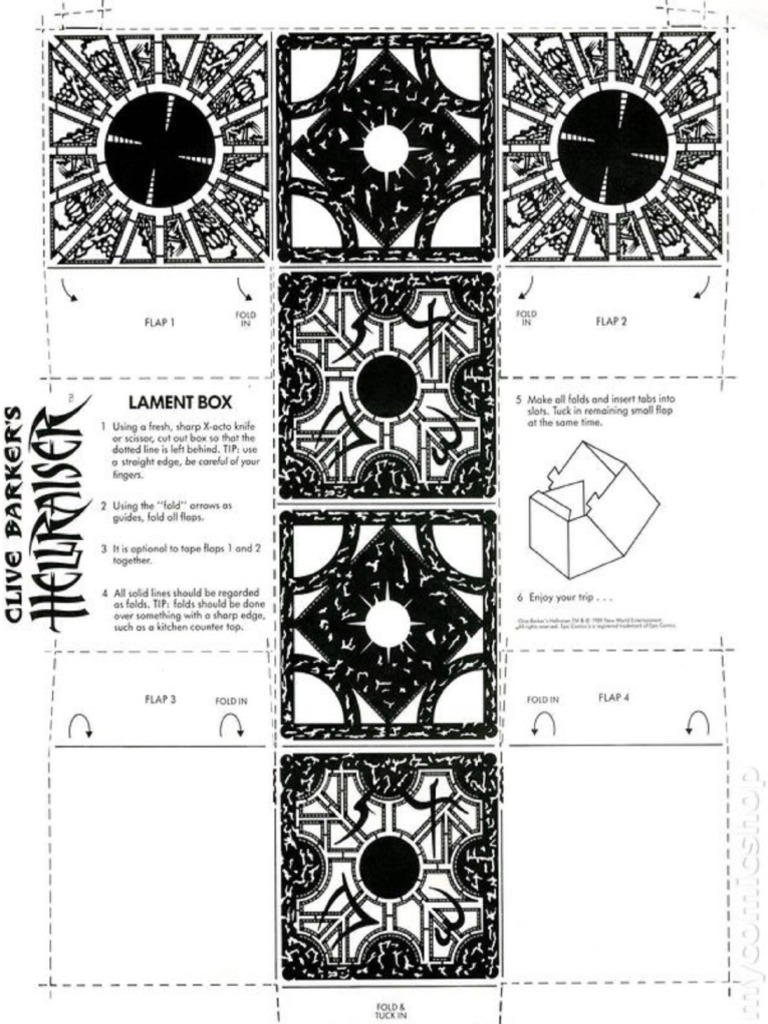 Hellraiser Puzzle Box PDF
