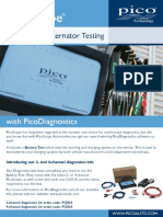 Picoscope: Battery and Alternator Testing