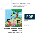 Udara Bersih Bagi Kesehatan: Rencana Pelaksanaan Pembelajaran