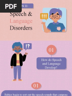 Speech and Language Disorders