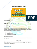 Number System PDF