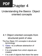 Understanding The Basics:Object Oriented Concepts