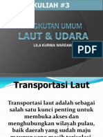 Angkutan Umum Laut Dan Udara