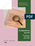 Învățământul Special. Documente de Arhivă (1828-1849) (Apărută În 2021)
