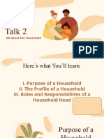 Household roles and responsibilities