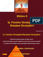 Sunum 8 Rekabet Stratejileri