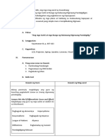 Lesson Plan Kasaysayan NG Mundo Ikalawang Digmaang Pandaigdig