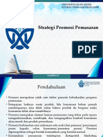 Strategi Promosi Pemasaran