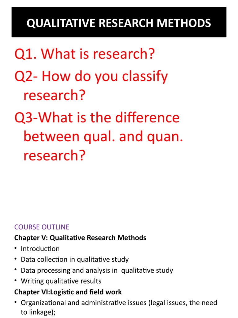 qualitative research methods pdf