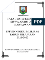 Tata Tertib Sekolah SD Mlilir 02