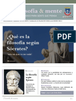 Filosofía Mente: ¿Qué Es La Filosofía Según Sócrates?