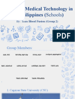 HIStoryof Medical Technology (Philippines) - Group 2