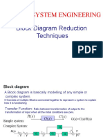 Block Diagram Reduction Techniques: Control System Engineering