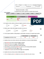 Miniteste de Gramática - Verbos - Correção