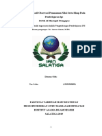 Laporan Observasi Pengembangan Pembelajaran IPS Nur Salim 12020200009 - 1