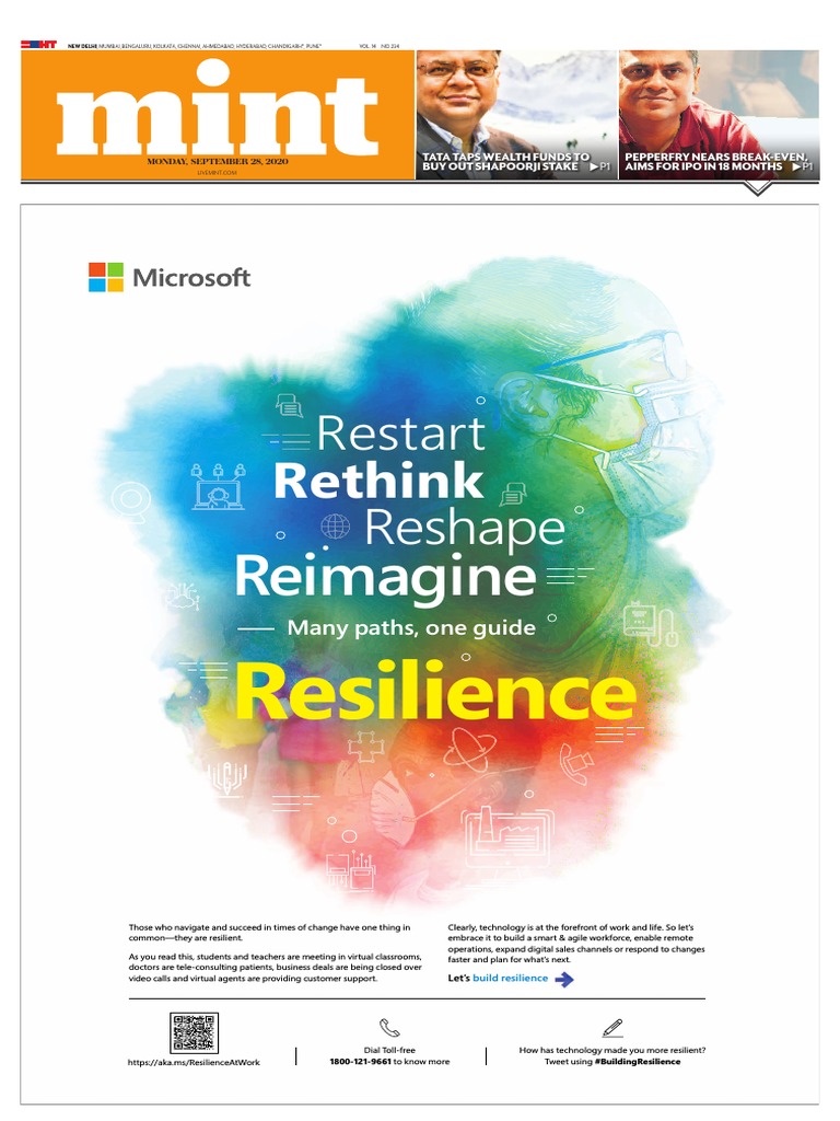Mint Epaper 28092020 083320 Download Free PDF Banks Loans
