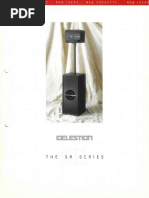 Celestion - SR2, SR4 and SR6 Brochure