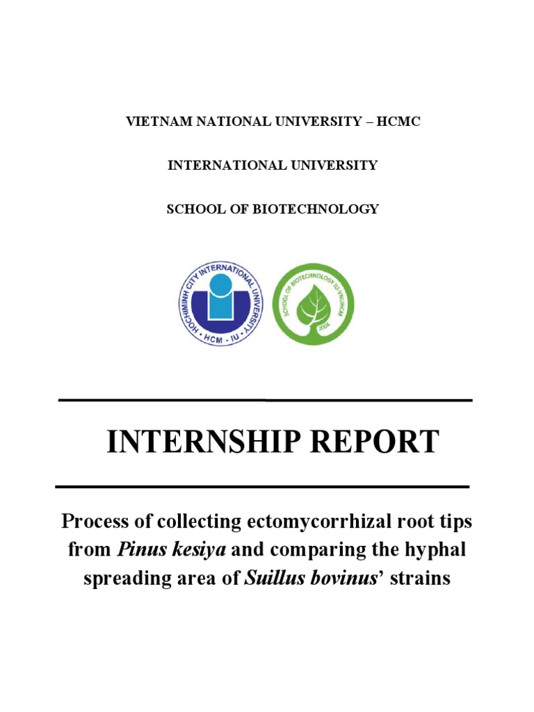 Intern Report 2, PDF, Fungus