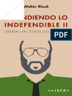 Block Walter - Defendiendo Lo Indefendible II Libertad en Todos Los Ámbitos