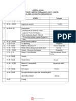 Jadwal Acara PTR 1443 H