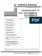 Sharp 2T-C32BG1X Service Manual