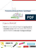 Web 2.0 Ferramentas Ensino Aprendizagem