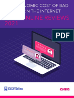 Fake Online Reviews 2021