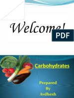 Avdhesh Carbohydrates