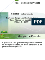 Aula - Medição de Pressão