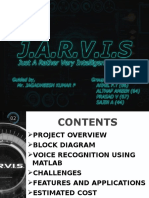 J A R V I S Project Presentatiopn