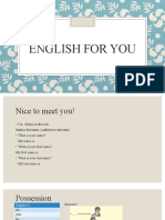 English For You