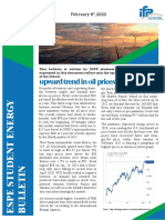 Upward Trend in Oil Prices: February 8, 2022