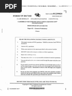 CSEC Principles of Accounts P2 2018 | PDF | Debits And Credits | Cheque