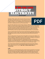 (eBook - English) How Do You Live Without Electricity