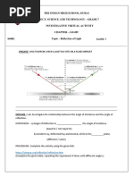 Reflection of Light - Activity Sheet-Edited (1) 1