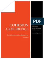 Cohesion Coherence: Bu Iki Kavrama Ait Açıklamalar Ve Örnekler