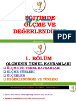 Eğitimde Ölçme Ve Değerlendirme: Uğur Yilmazer