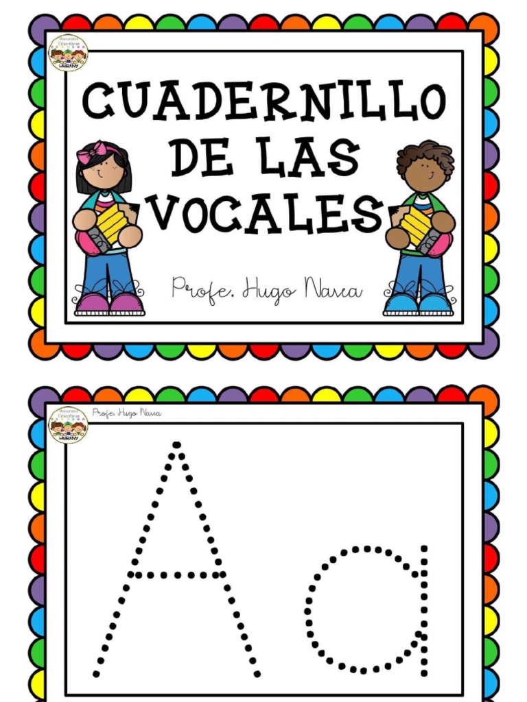 Cuadernillo de Las Vocales | PDF