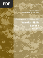 Download US Army - Soldiers Manual of Common Tasks - Warrior Skills Level 1 by Chuck Achberger SN57714146 doc pdf