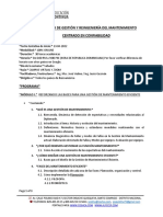 Agenda V-2 Diplomado de Reingeniería Del Mantenimiento