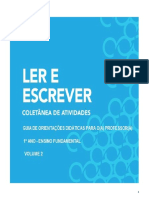 LER E ESCREVER  1° ANO VOL 2