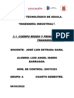 3.1. Cuerpo Rígido y Principios de Transmisibilidad