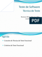 Aula 3 - Técnica de Teste Funcional - Teste de Software