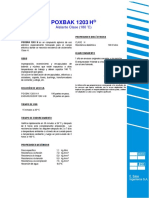 MSDS - Resinas Poxbak 1203H