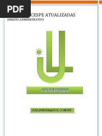 Questoes CESPE Direito Administrativo