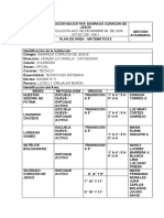 Plan de Area Matematicas 2020